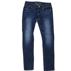 American Eagle Stretch Skinny Jeans Size 2 - Dark Wash